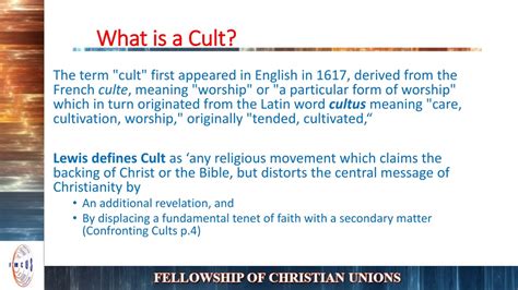 Cult and ocurt